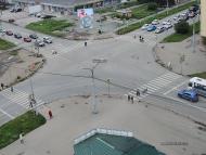 Онлайн камера: Перекресток Победы - Карла-Маркса | Каменск-Уральский