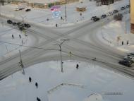 Онлайн камера: Перекресток Победы - Карла-Маркса | Каменск-Уральский