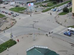 Онлайн камера: Перекресток Победы - Карла-Маркса | Каменск-Уральский