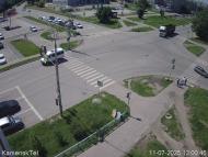 Онлайн камера: Перекресток Победы - Пушкина | Каменск-Уральский