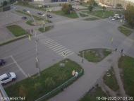 Онлайн камера: Перекресток Победы - Пушкина | Каменск-Уральский