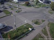 Онлайн камера: Перекресток Победы - Пушкина | Каменск-Уральский