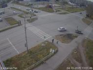 Онлайн камера: Перекресток Победы - Пушкина | Каменск-Уральский