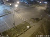Онлайн камера: Перекресток Победы - Пушкина | Каменск-Уральский