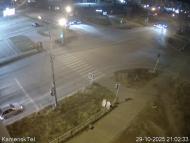 Онлайн камера: Перекресток Победы - Пушкина | Каменск-Уральский