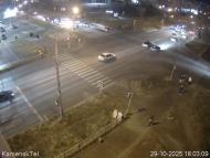 Онлайн камера: Перекресток Победы - Пушкина | Каменск-Уральский