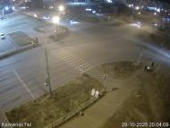 Онлайн камера: Перекресток Победы - Пушкина | Каменск-Уральский