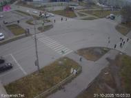 Онлайн камера: Перекресток Победы - Пушкина | Каменск-Уральский