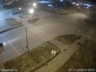 Онлайн камера: Перекресток Победы - Пушкина | Каменск-Уральский