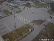 Онлайн камера: Перекресток Победы - Пушкина | Каменск-Уральский