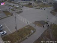 Онлайн камера: Перекресток Победы - Пушкина | Каменск-Уральский