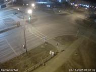 Онлайн камера: Перекресток Победы - Пушкина | Каменск-Уральский