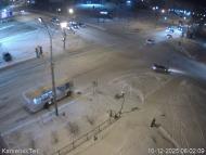 Онлайн камера: Перекресток Победы - Пушкина | Каменск-Уральский