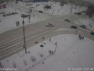 Онлайн камера: Перекресток Победы - Пушкина | Каменск-Уральский