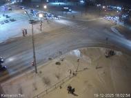 Онлайн камера: Перекресток Победы - Пушкина | Каменск-Уральский