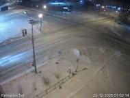 Онлайн камера: Перекресток Победы - Пушкина | Каменск-Уральский