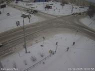 Онлайн камера: Перекресток Победы - Пушкина | Каменск-Уральский