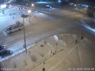 Онлайн камера: Перекресток Победы - Пушкина | Каменск-Уральский