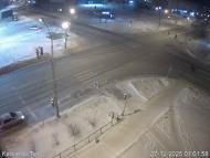 Онлайн камера: Перекресток Победы - Пушкина | Каменск-Уральский