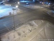 Онлайн камера: Перекресток Победы - Пушкина | Каменск-Уральский