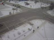 Онлайн камера: Перекресток Победы - Пушкина | Каменск-Уральский