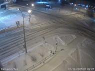 Онлайн камера: Перекресток Победы - Пушкина | Каменск-Уральский