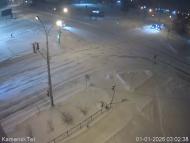 Онлайн камера: Перекресток Победы - Пушкина | Каменск-Уральский