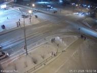 Онлайн камера: Перекресток Победы - Пушкина | Каменск-Уральский