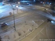 Онлайн камера: Перекресток Победы - Пушкина | Каменск-Уральский