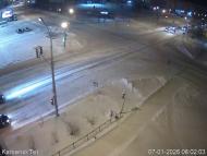 Онлайн камера: Перекресток Победы - Пушкина | Каменск-Уральский