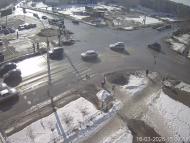 Онлайн камера: Перекресток Победы - Пушкина | Каменск-Уральский