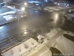 Онлайн камера: Перекресток Победы - Пушкина | Каменск-Уральский