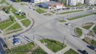 Онлайн камера: Перекресток Октябрьская - Суворова | Каменск-Уральский