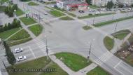 Онлайн камера: Перекресток Октябрьская - Суворова | Каменск-Уральский
