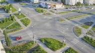 Онлайн камера: Перекресток Октябрьская - Суворова | Каменск-Уральский