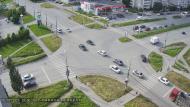 Онлайн камера: Перекресток Октябрьская - Суворова | Каменск-Уральский