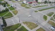 Онлайн камера: Перекресток Октябрьская - Суворова | Каменск-Уральский