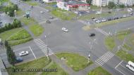Онлайн камера: Перекресток Октябрьская - Суворова | Каменск-Уральский