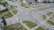 Онлайн камера: Перекресток Октябрьская - Суворова | Каменск-Уральский