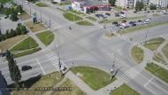 Онлайн камера: Перекресток Октябрьская - Суворова | Каменск-Уральский