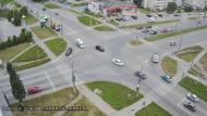 Онлайн камера: Перекресток Октябрьская - Суворова | Каменск-Уральский