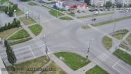 Онлайн камера: Перекресток Октябрьская - Суворова | Каменск-Уральский
