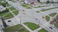 Онлайн камера: Перекресток Октябрьская - Суворова | Каменск-Уральский