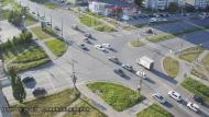 Онлайн камера: Перекресток Октябрьская - Суворова | Каменск-Уральский