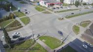 Онлайн камера: Перекресток Октябрьская - Суворова | Каменск-Уральский