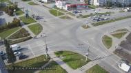 Онлайн камера: Перекресток Октябрьская - Суворова | Каменск-Уральский