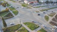 Онлайн камера: Перекресток Октябрьская - Суворова | Каменск-Уральский