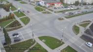 Онлайн камера: Перекресток Октябрьская - Суворова | Каменск-Уральский