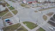 Онлайн камера: Перекресток Октябрьская - Суворова | Каменск-Уральский