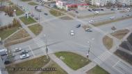Онлайн камера: Перекресток Октябрьская - Суворова | Каменск-Уральский